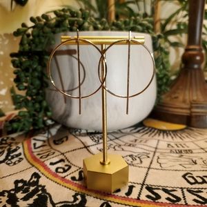 Modern Chic Gold Stud Earrings